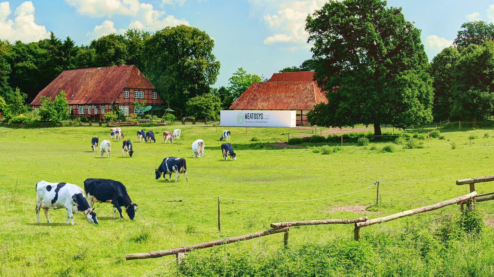 Farm with MEATOSYS Container